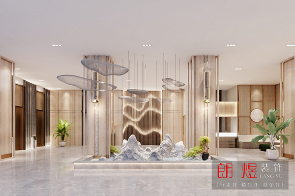 現代休閑養生會所裝修效果圖