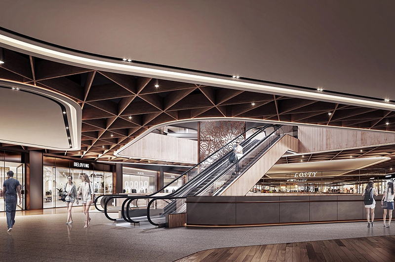 百貨商場室內裝修效果圖